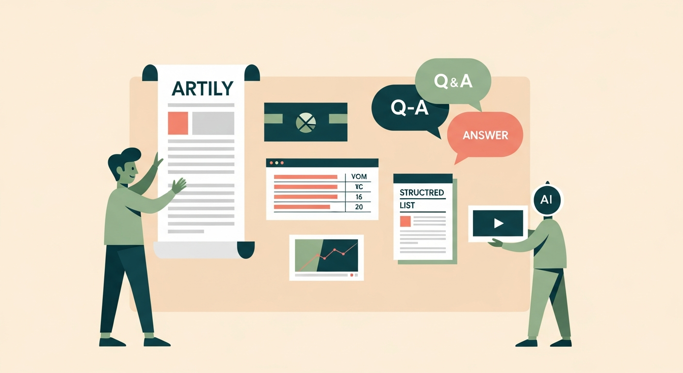 What Content Formats Work Best for AEO? A 2026 Guide to the Formats the Assistants Reward