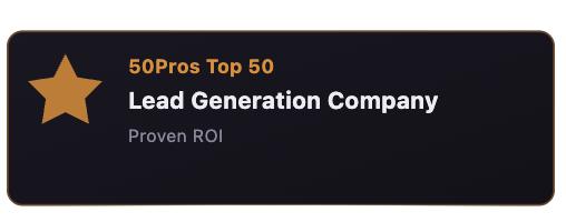 50Pros Top 50 Lead Generation Company