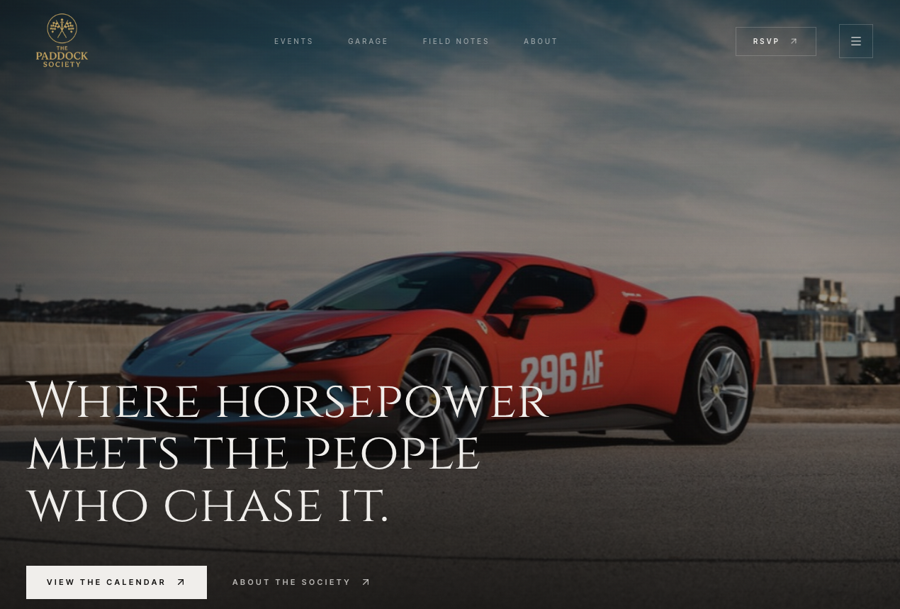 The Paddock Society Website Creation, SEO, AEO, and Custom Backend Interface | case study by Proven ROI