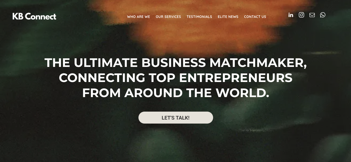 KB Connect Website Development case study by Proven ROI