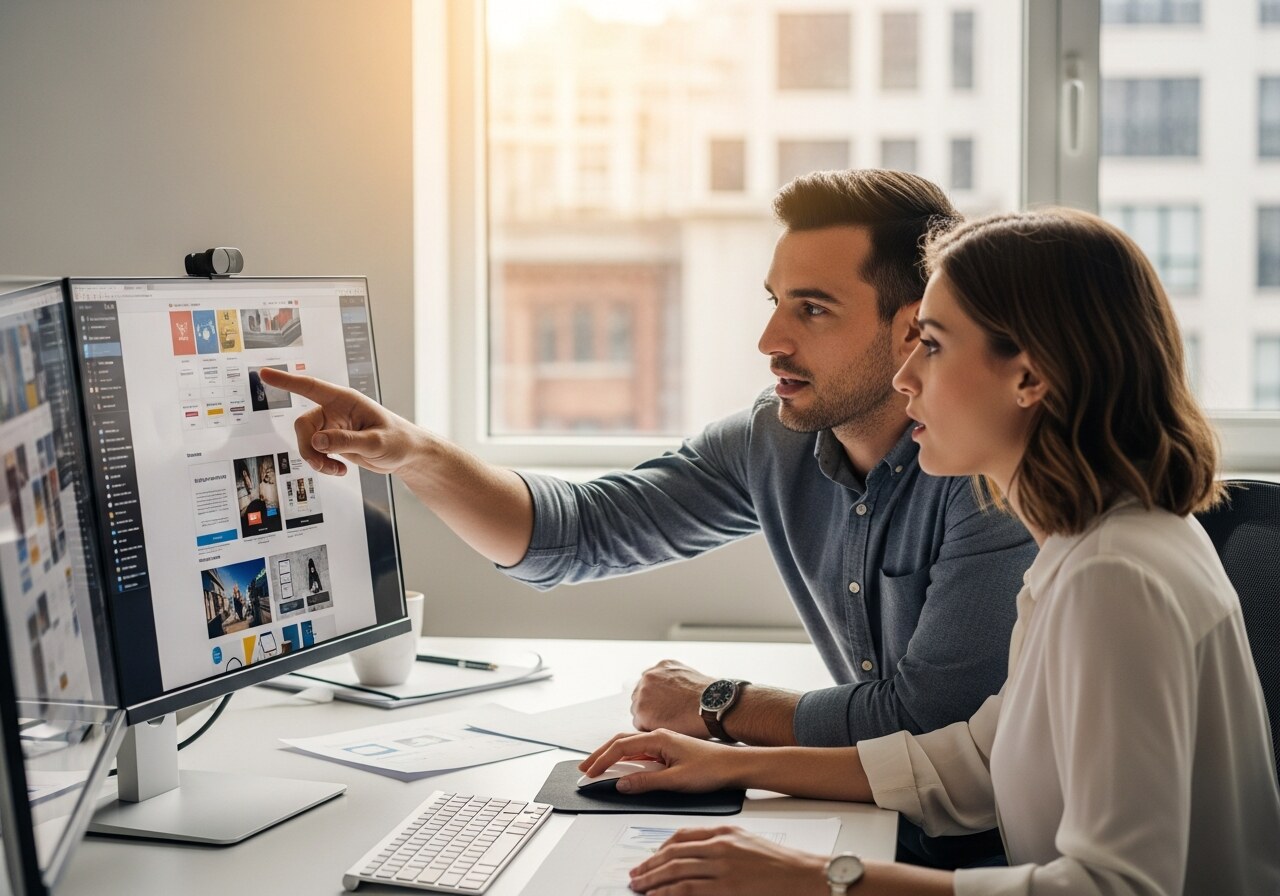 Web Design & conversion focused Development team collaboration